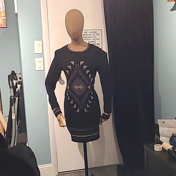 NWT  longsleeve minidress - Picture 2 of 7